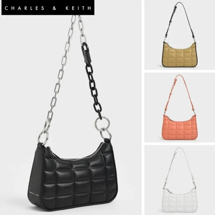 [READY STOCK KL] CNK Singapore Maze Quilted Chain 3 Way Women Shoulder
