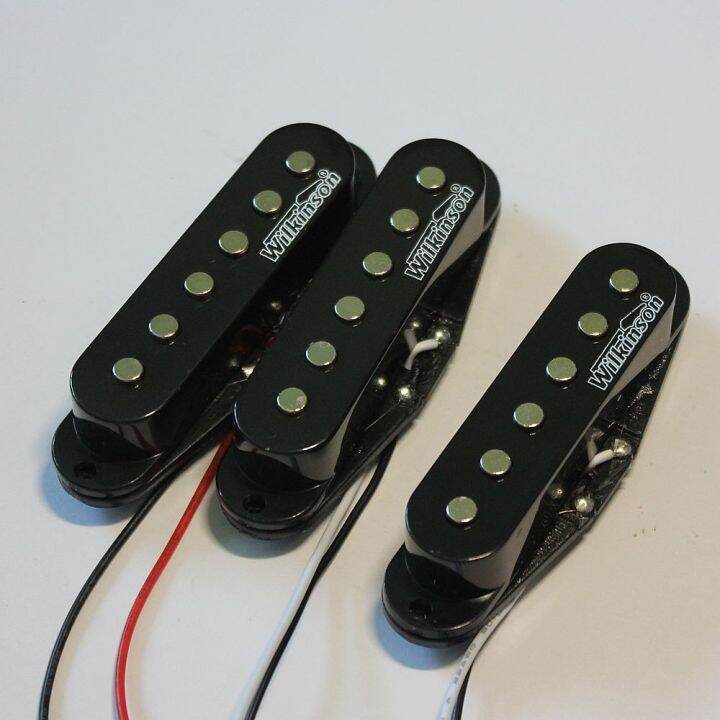 electric-guitar-coil-pickups-wilkinson-mwhs-wiring-harnessocaster-black-set