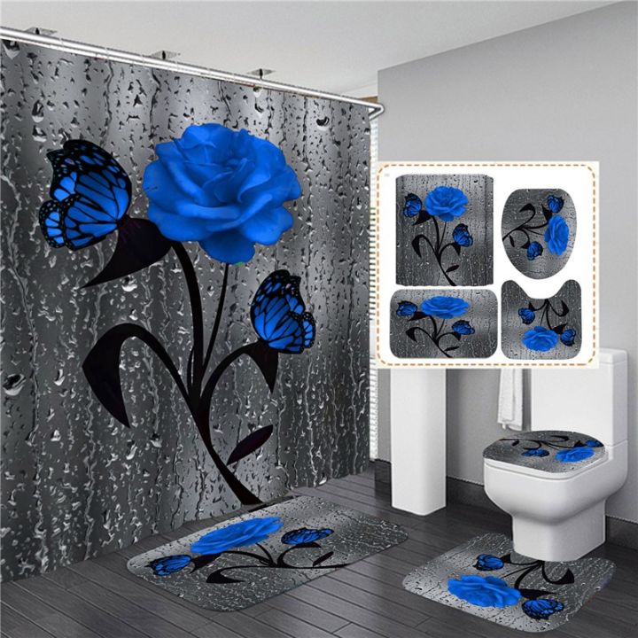 cw-print-shower-curtain-4-piece-set-valentines-day-decoration-banheiro