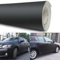 Car Stickers Matte Black Full Body Color Changing Wraps Film Waterproof Self-adhesive Decoration Decals 30cmx150cm Bumper Stickers Decals Magnets