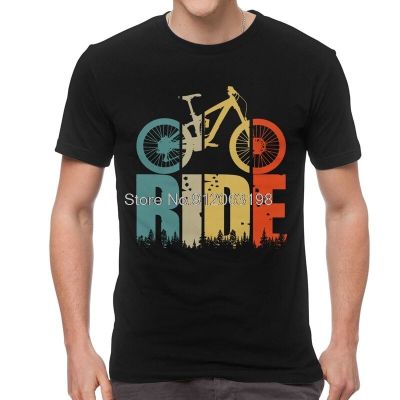 Your Ride Mountain Bike Mtb Lover T Shirt Men Cotton Tshirts Cyclists And Bikers Gift Tee 100% Cotton Gildan