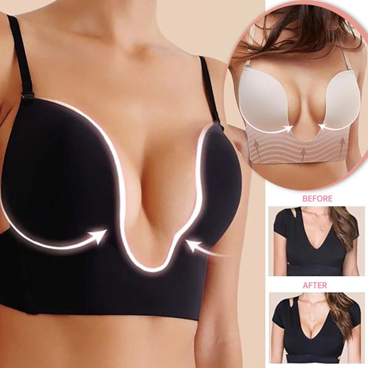 Lingeries For Women Women's Push Up Wireless Bra Padded T Shirt Bras No  Underwire Shareware Waist corset