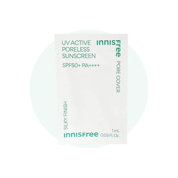 innisfree UV Active Poreless Sunscreen 50ml SPF50+ PA++++