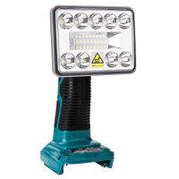 NEW LED Lamp Work Light Flashlight For Makita BL1430 BL1830(NO Battery,NO Charger)Lithium Battery USB Outdoor Lighting