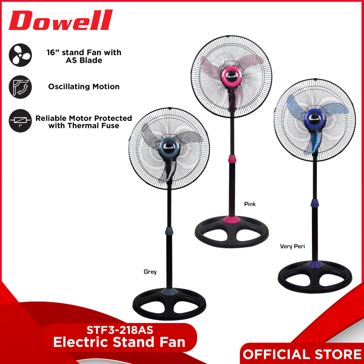 Dowell STF3218AS 16" Electric Fan Stand Fan Reliable Motor Lazada PH