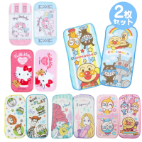 [[Set 2 ผืน]] ผ้าเช็ดหน้า แบบพับครึ่ง 10x20 ซม. ผ้าเช็ดมือ เจ้าหญิง Toy Story Kitty My Melody อันปังแมน อันปัง ผ้าขนหนู