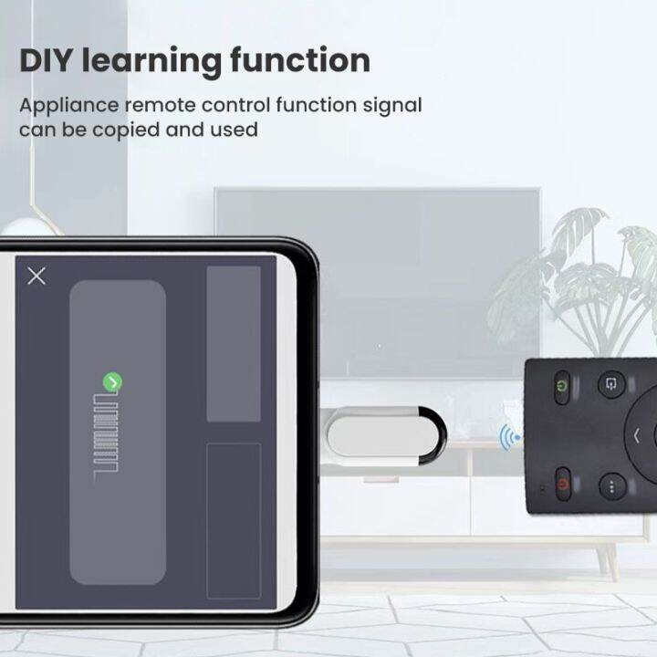 รีโมทคอนโทรลอัจฉริยะ-type-c-สำหรับสมาร์ทโฟนไมโคร-usb-ตัวแปลงขนาดเล็กไร้สายใช้ได้กับทีวีและเครื่องปรับอากาศ