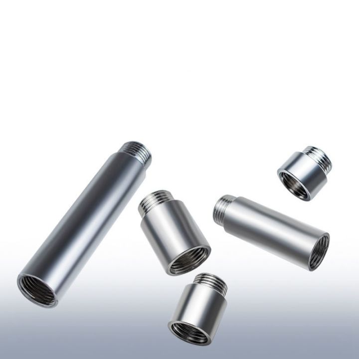 201-stainless-steel-hexagon-socket-extension-fittings-1-2-bsp-male-to-female-thread-straight-connector-water-pipe-parts