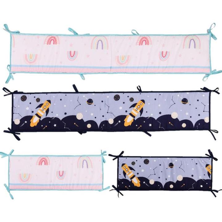 crib-side-protector-breathable-crib-bumpers-crib-protector-crib-bumpers-breathable-four-sided-side-padding-bumpers-protective-crib-pads-4pcs-set-for-toddler-newborn-baby-wonderful