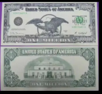 America USA 1 Million Dollar Novelty / Fantasy, UNC