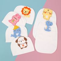 ♧℗ Pure Cotton Gauze Baby Towel Cute Cartoon Kids Back Sweat-absorbing Towel Muslin Newborn Baby Face Towel Sweat Towels Washcloth