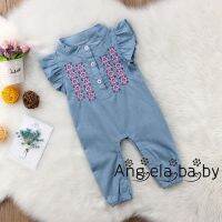 เด็กทารกทารกฤดูร้อนแขนสั้น Rompers ชุด Playsuit Bodysuit Outfit เสื้อผ้า