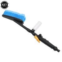 650mm Practical Car Cleaning Brush Tools Window Wash Brush Retractable Long Handle Water Flow Detector Foam Bottle Cleaning Cleaning Tools