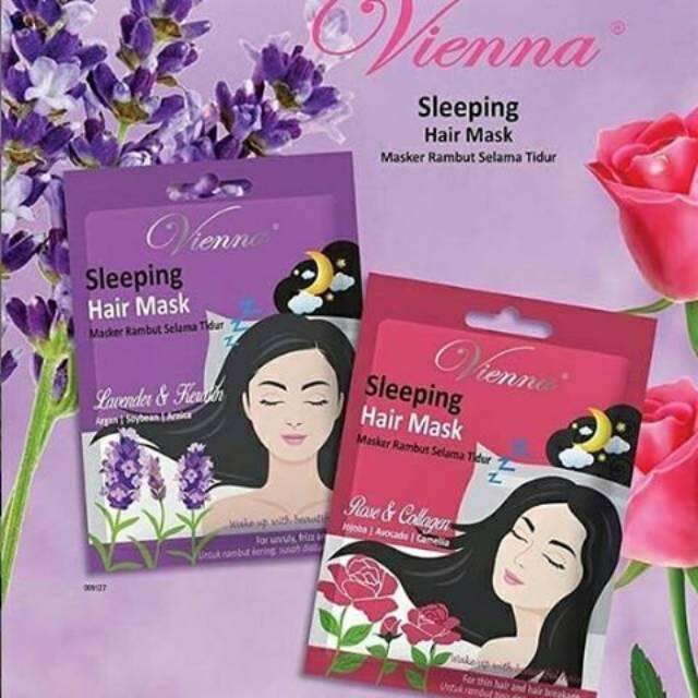 Vienna sleeping hair mask Lazada Indonesia