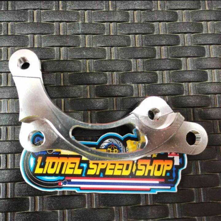 breket kaliper 2 piston nissin brembo full cnc mio sporty mio soul