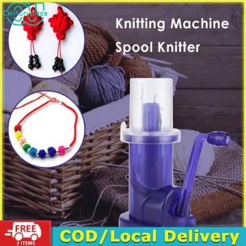 Knitting Machine Embellish Hand Knit Loom Spool Knitter Craft Bracelet  Weave Tool Sewing Accessories 