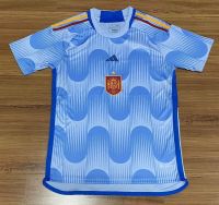 เสื้อกีฬาแขนสั้น ลายทีมชาติฟุตบอลชั้นนํา Spain away jersey  เกรด AAA 22/23