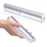 ✐♠∋ 6/10 Led Cabinet Light for Kitchen LED Closet Night Lights Aluminum PIR Motion Sensor Wall Lamp for Wardrobe Corridor Closet