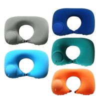 Inflatable Travel U Shape Pillow Multifunction Sleep Pillow Household Drop shipping Travel pillows