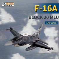 โมเดลเครื่องบิน K48036จลน์ BLOCK20 F-16A 1/48เสือ MLU พบกับชุดรบ2009สำหรับของเล่น DIY คอลเลกชันโมเดล Hoy