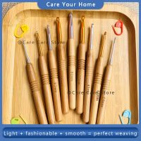 【YF】 Bamboo Knitting Needles Set Pro Crochet Hooks  Wooden With Free Shipping Kit