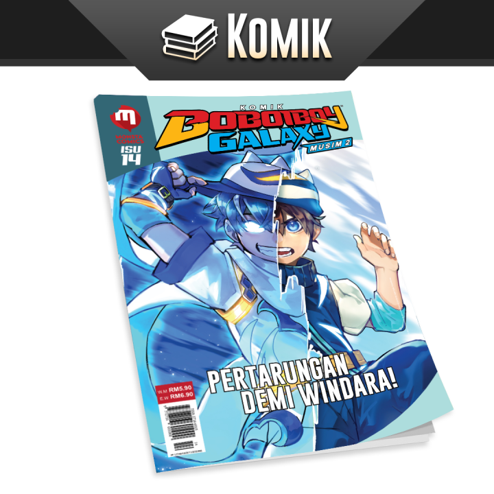 Komik BoBoiBoy Galaxy Musim 2 : Isu 14 “PERTARUNGAN DEMI WINDARA!” | Lazada