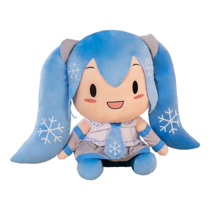 hatsune-miku-ตุ๊กตาผ้ากำมะหยี่ฟูฟูฟูตุ๊กตาผ้ากำมะหยี่หมอน-boneka-หมอนนุ่มยัดนุ่นอะนิเมะของเล่นรอบนอก-boneka-mainan-ของขวัญตุ๊กตาอะนิเมะ