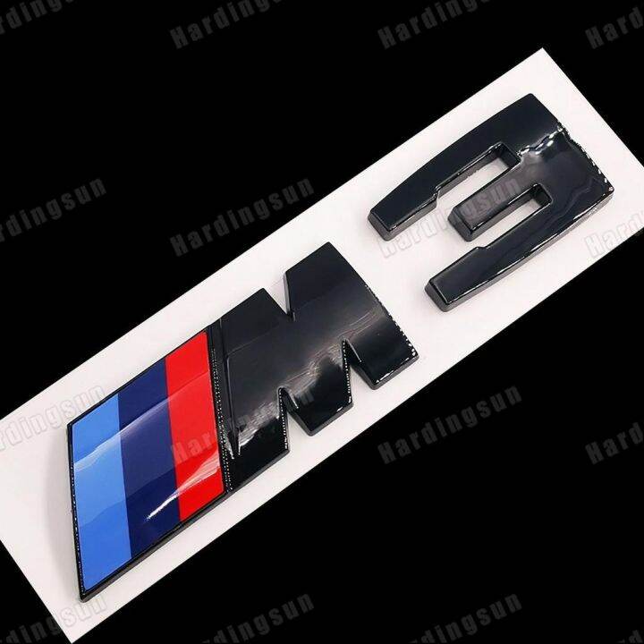 Hardingsun BMW M3 Logo Auto Badge Emblem Trunk Emblem COMPETITION Bar ...