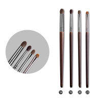 OVW Point Shader Eye Brush set Horse hair Tapered smudge Crease blending eyeshadow brushes ชุดแต่งหน้า4ชิ้น ~