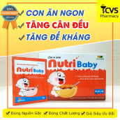 [HCM]Cốm Vi Sinh NutriBaby Nutri Baby - Phòng Viêm Đường Hô Hấp & Biếng Ăn