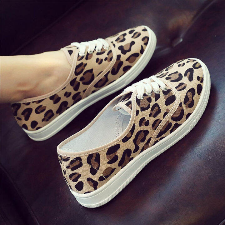 Animal print clearance canvas shoes