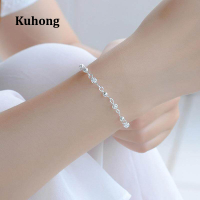 Kuhong Lady Simple Hollow ลูกบอลสวยงามสร้อยข้อมือลูกปัด