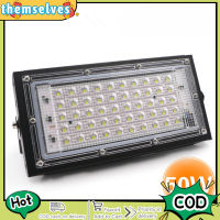 โคมไฟฟลัดไลท์ Led 50W,Ip65สปอตไลท์ Led 220V ไฟสนามกลางแจ้งแสง Led ไฟถนน Lampu Banjir ติดผนัง