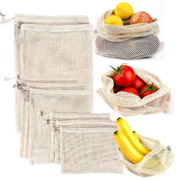 Reusable vegetable bags online for shopping