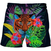 Cactus Cacti Beach Shorts Men Summer Short Pants 3D Printed Elastic Waist Board Trunks Surf Swimsuit Woman 2023 homme Ice Shorts