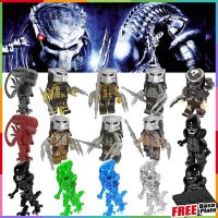 magitf Movie Minifigures Alien โปร่งใส ของเล่นของขวัญมินิฟิกเกอร์