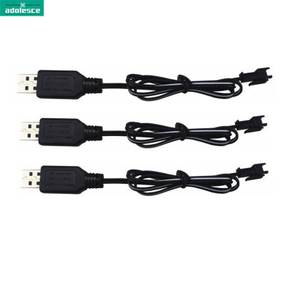 AD【ready สหรัฐอเมริกา Stock 】3Pcs 3.7V Sm Usb สายชาร์จ Usb สำหรับ9610e 9604e De35 De38 De45 De58 De40 De50 RC ของเล่นชาร์จแบตเตอรี่ Usb ชาร์จสายป้องกัน【cod】