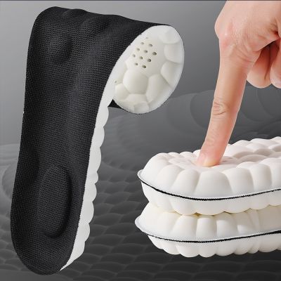 High Elasticity Latex Sport Insoles Soft Shoe Pads Arch Support Orthotic Insoles Breathable Deodorant Shock Absorption Cushion Shoes Accessories