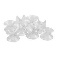 10 x Air suction cup Double sided silicone for Aquarium fish