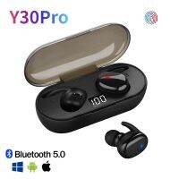 Y30 TWS Bluetooth Headphones Stereo Wireless Earphones Earbuds In-ear Noise Reduction Waterproof Headphones for Xiaomi Lenovo