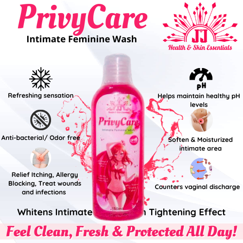 1 Bottle (150ml) Original PrivyCare Intimate Feminine Wash Anti