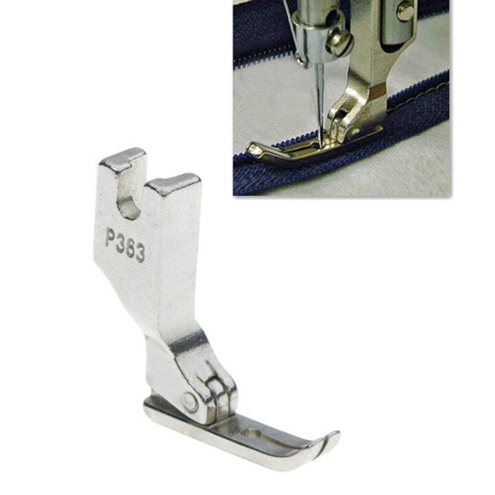 【Greenwind】 Stainless Industrial Zipper Presser Foot P363 For Brother