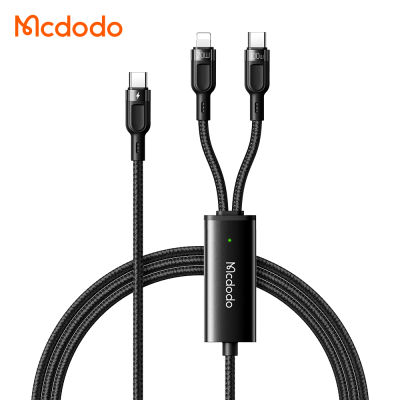 Mcdodo 100W USB Type C PD Cable for MacBook iPad Pro Fast Charging Cables For Huawei Xiaomi Samsung 2 in 1 Quick Charge Wire
