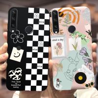 เคสแฟชั่นใหม่สำหรับ Huawei Y6p 2020พิมพ์ลายลูกกวาดเคสซิลิโคนนิ่มสำหรับ Y6p Huawei ขนาด6.3นิ้ว