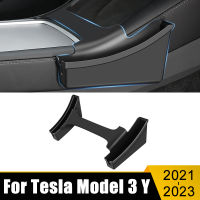 รถ Central Control กล่องเก็บของด้านข้างสำหรับ Tesla รุ่น3โหมด Y 2022ภายในรถ Organizer กล่อง Tesla รุ่น Y 2023รถอุปกรณ์เสริม