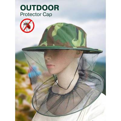 หมวก หมวกปีก หมวกตาข่ายกันแมลง Insect Protector Hat