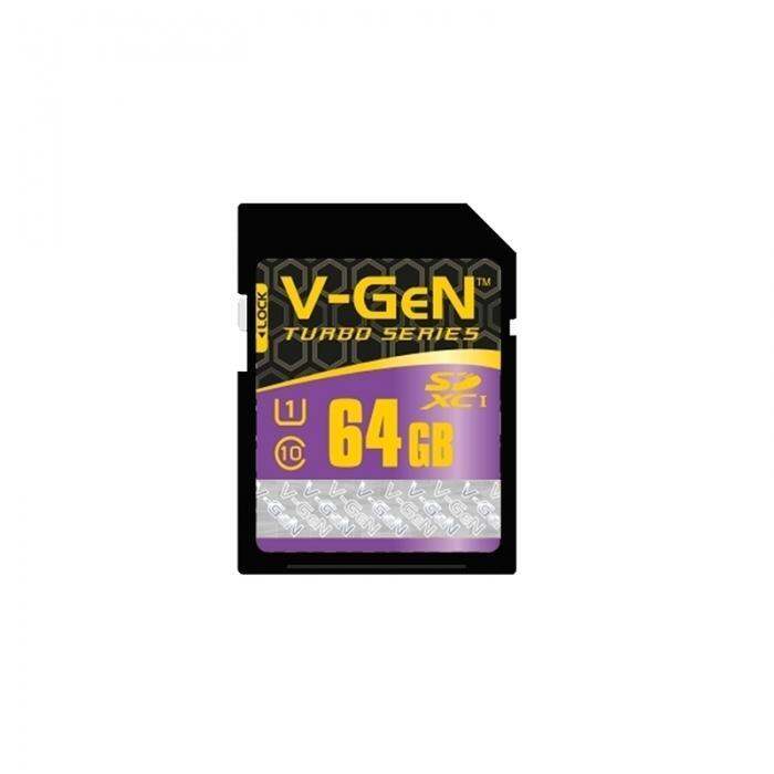 VGEN MEMORY SD CARD TURBO 16GB/32GB/64GB/128GB CLASS10 SDCARD VGEN