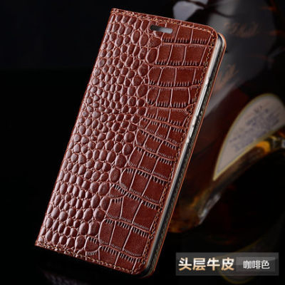 Genuine leather Flip phone case For Xiaomi mi 10 10pro 9 T MI 11 Ultra crocodile texture book Cover For Redmi note 10 pro 9S 8 9