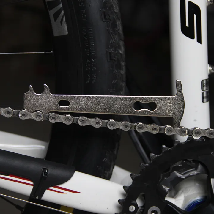 Bicycle chain measuring pliers chain measuring tool measuring ruler