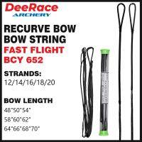 【YD】 DeeRace Recurve Bow String Fast Flight BCY 652 Material 12/14/16/18/20 Strands for AMO 48 50 54 58 60 62 64 66 68 70